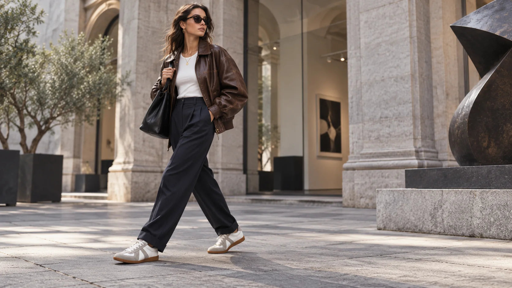 The Valen Trainer styled for everyday life